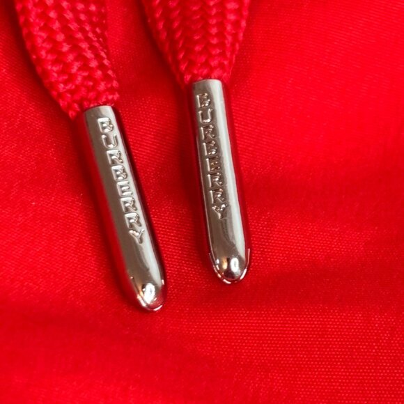 Burberry Men's Logo Detail Swim Shorts Bright Red Size L - Picture 7 of 8